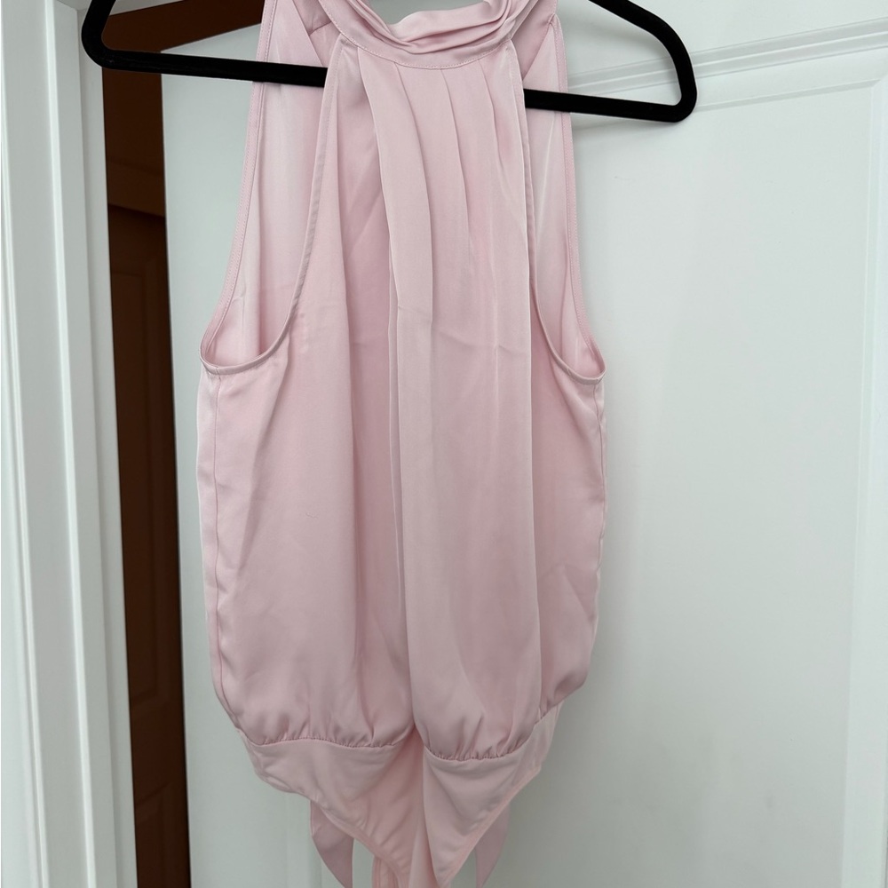 Express Soft Pink Blouse - Size M - Excellent Condition